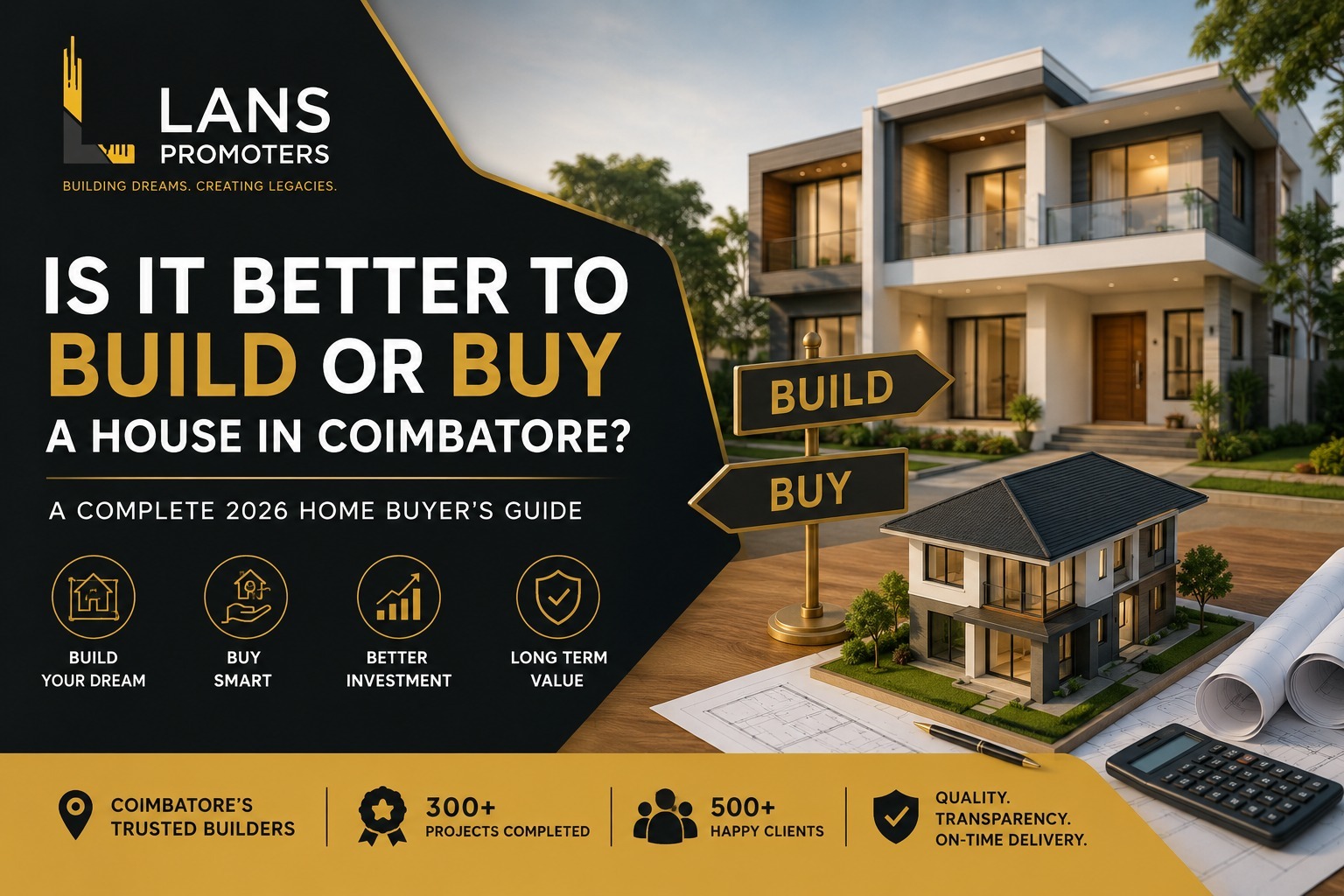 Build vs Buy House in Coimbatore