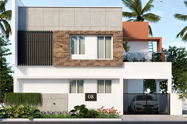 Ongoing residential construction project